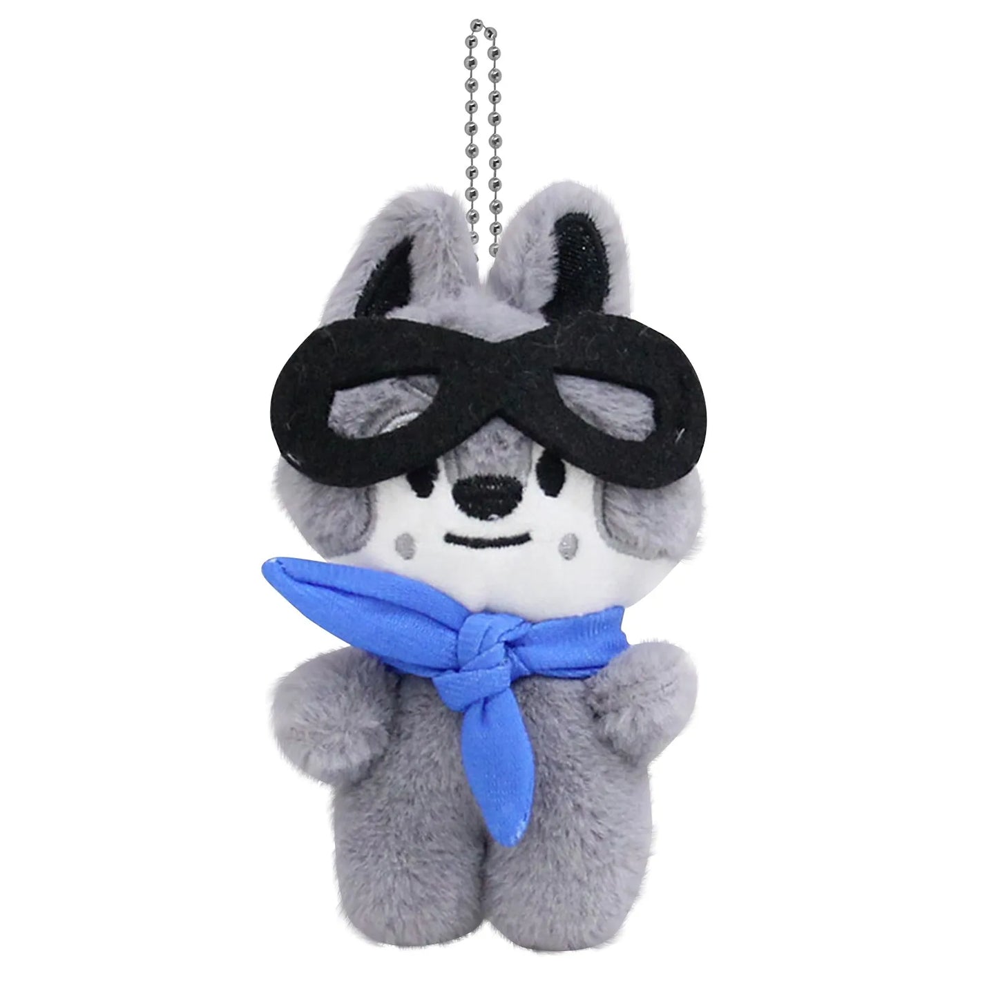 Cute Various Shape Dog Plush Keychain Small Pendant Kids Toys Backpack Hangings Stuffed Animals Key Ring Christmas Birthday Gift