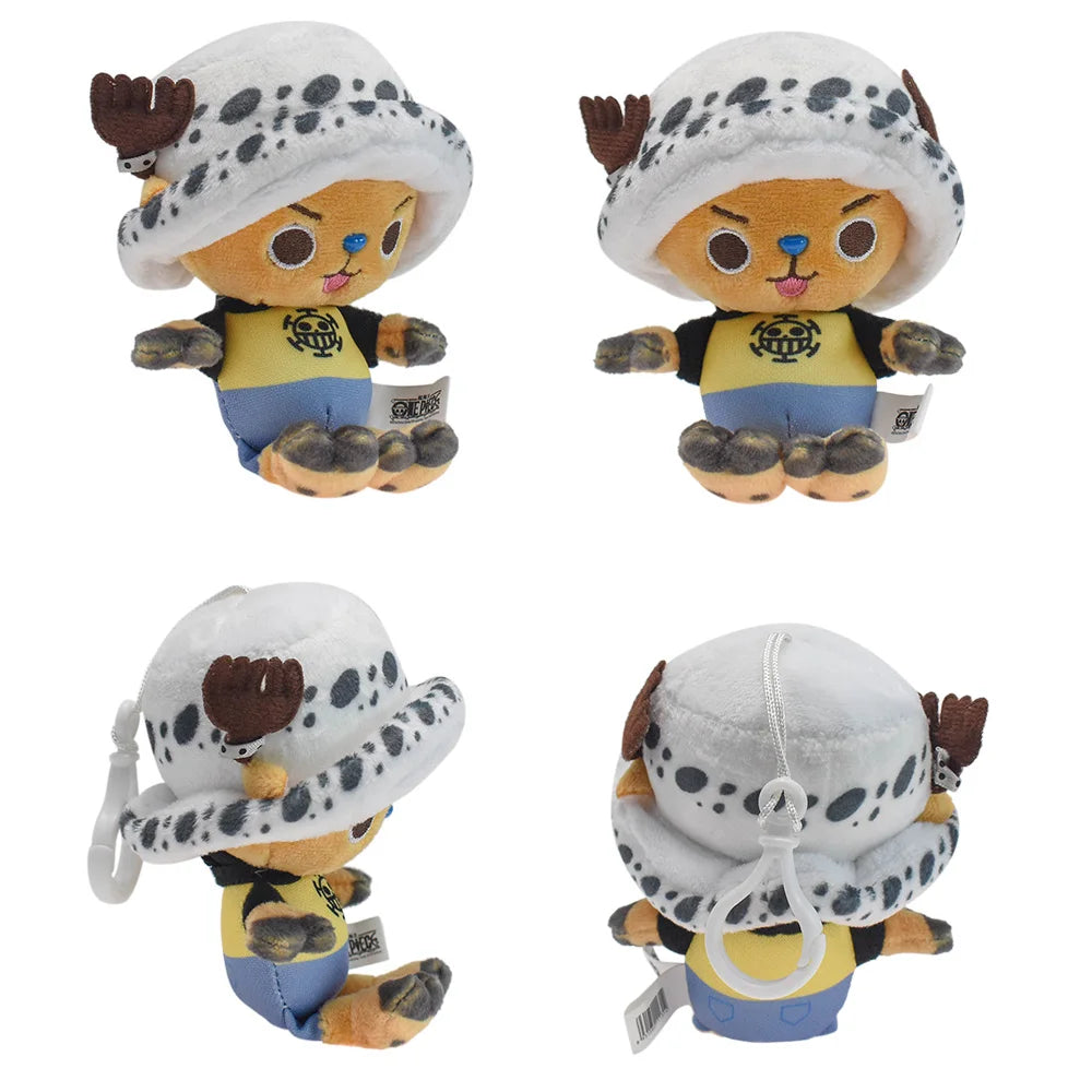 41Styles One Piece Kawaii Luffy Roronoa Zoro Tony Tony Chopper Laboon Merry Plush Toy Anime Stuffed Doll Keychain Christmas Gift