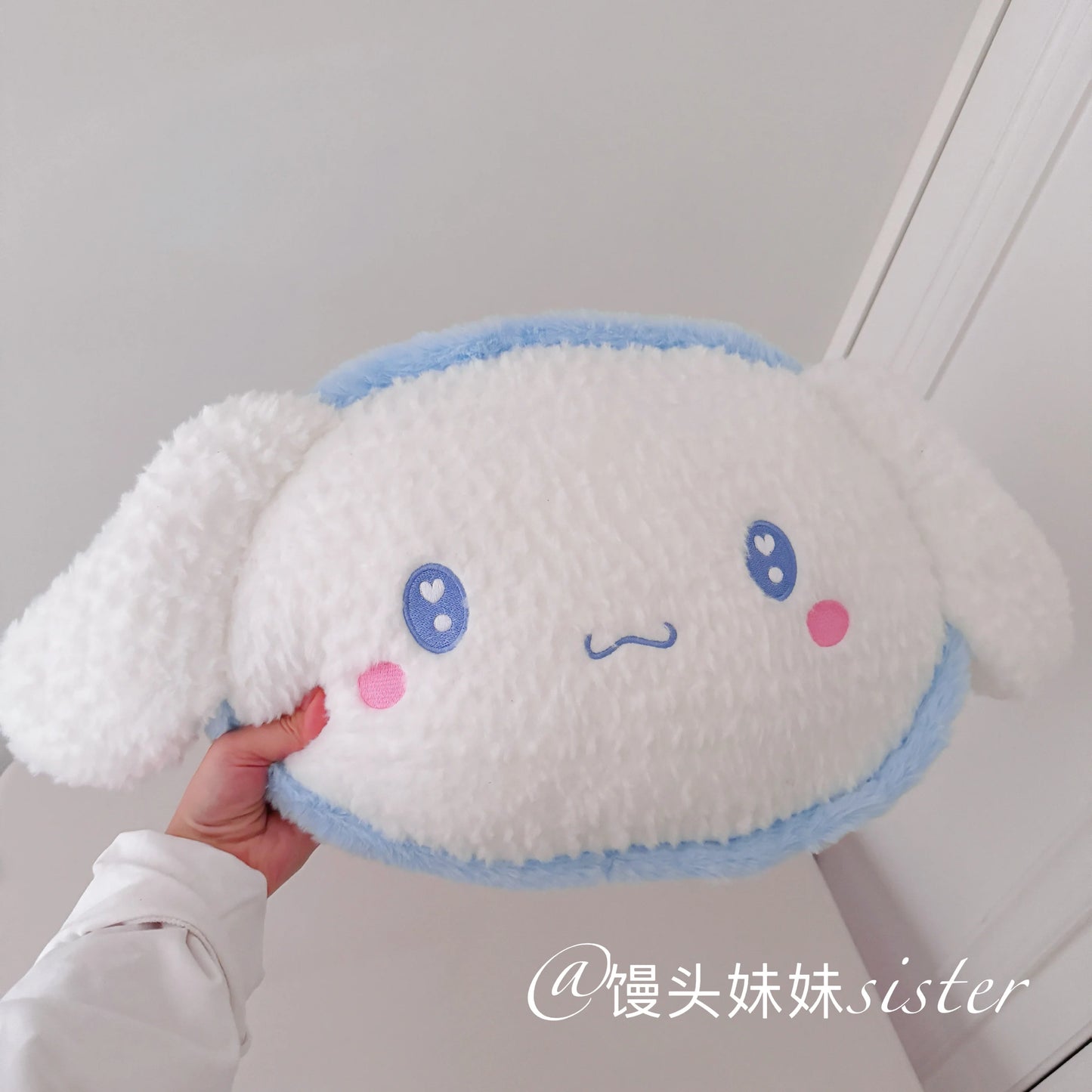 Sanrio Hello Kitty Plushies Doll Kuromi Cinnamoroll My Melody Throw Pillow Hangyodon Plush Toy Sofa Bed Back Cushion Xmas Gifts