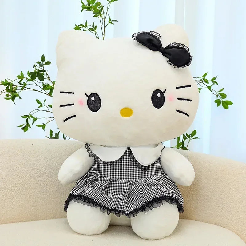 Kawaii Sanrio Anime Plush Stuffed Animal Hello Kitty Doll Plushies Cartoon Rag Girls Children Christmas Gift Peluche