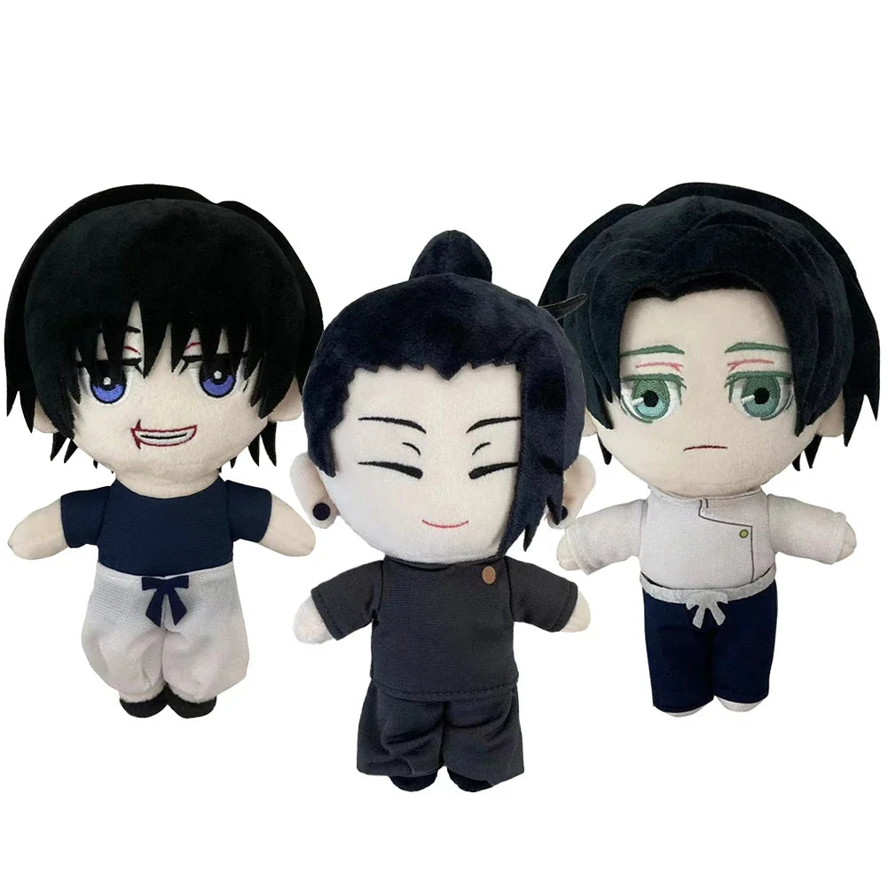 New hot 26cm 1/3PCS Gojo Saturo Geto Suguru Jujutsu Kaisen Cosplay Plush Cute Soft Collection Props Christmas holiday gifts