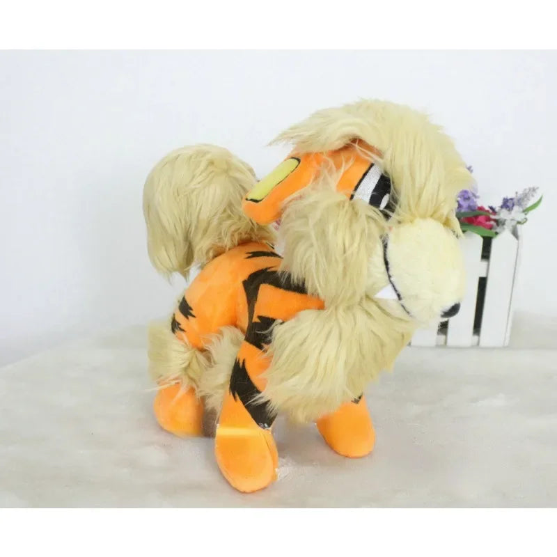 Arcanine Anime Plush Doll Toy Cartoon Anime Pokemon Funny Wind Speed Dog Figure Doll Kids Plush Toy Arcanine Gift Dolls Pokemon