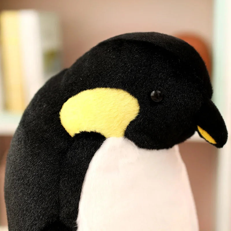 Cute Fluffy Simulation Plush Toy Kawaii Penguin Peluche Real Life Animal Doll Home Decoration Children Kids Birthday Gifts