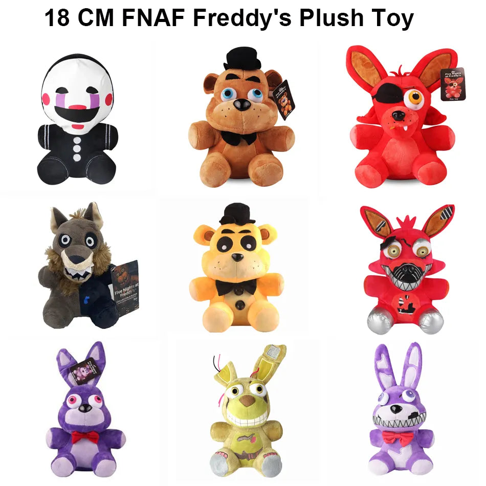 Premium 18cm FNAF Stuffed Plush - Plushy Mart