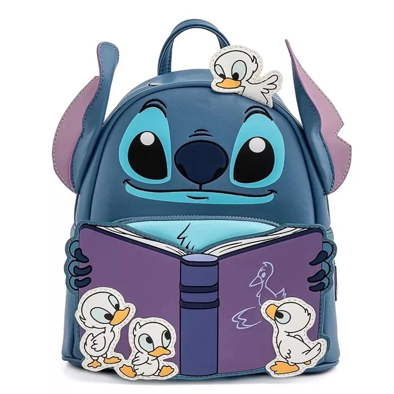 Stitch Children's Backpack Baby Yoda Lady Bags Toy Story 3 Alien Sally Backpack Monsters Inc Boo Mini Backpack Handbag for Girls