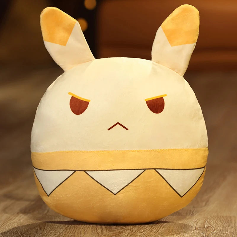 Kawaii Genshin Slime Pillow Genshin Impact Plush Cushion Cute Anime Game Stuffed Original God Cosplay Fans Peluche for Kid Gift