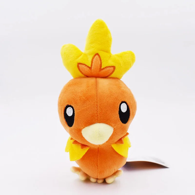 POKEMON 20cm Fire Child Chicken Turkey Flame Chicken Firebird Doll Plush Toy Pocket Monster Plush Toy Children's Plush Toy Festi