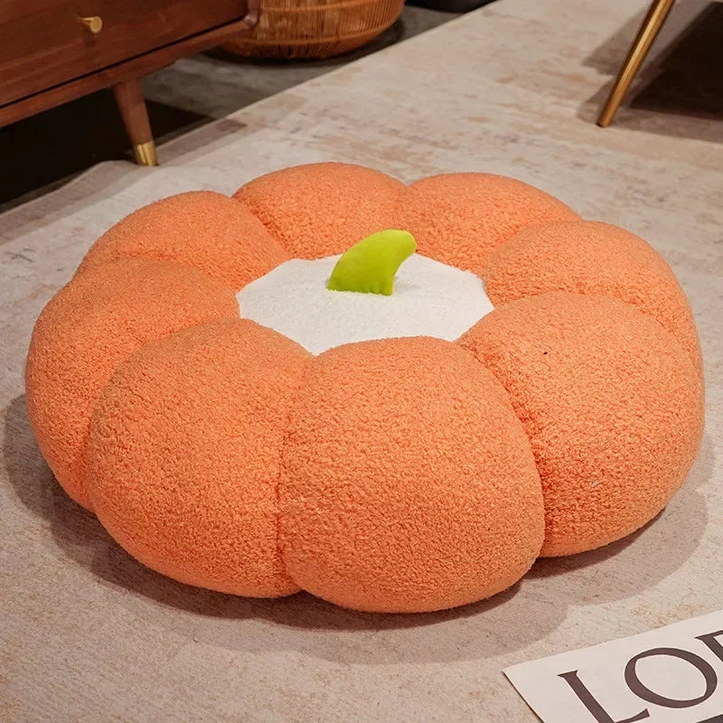 45-70cm Kawaii Ins Plush Plants Pillow Pumpkin Futon Super Soft Fruits Pumpkin Toys Kids  Stuffed Cushion Nice Gift