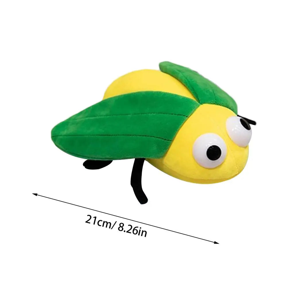 20CM Glowing Insect Plush Doll Cute Luminous Ladybug Firefly Bee Stuffed Animal Toys Creative Gifts