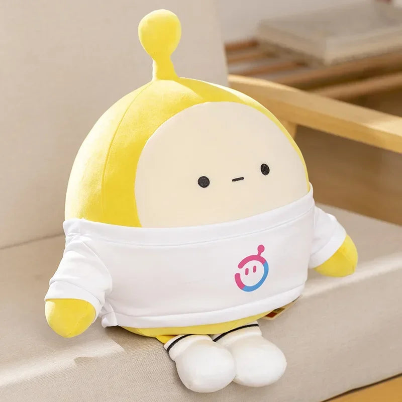 Anime Games Cute Egg Party Plush Toy 22/27/38cm Sleep Throw Pillow Backrest Pendant Hom Decor Stuffed Dolls Kids Birthday Gift