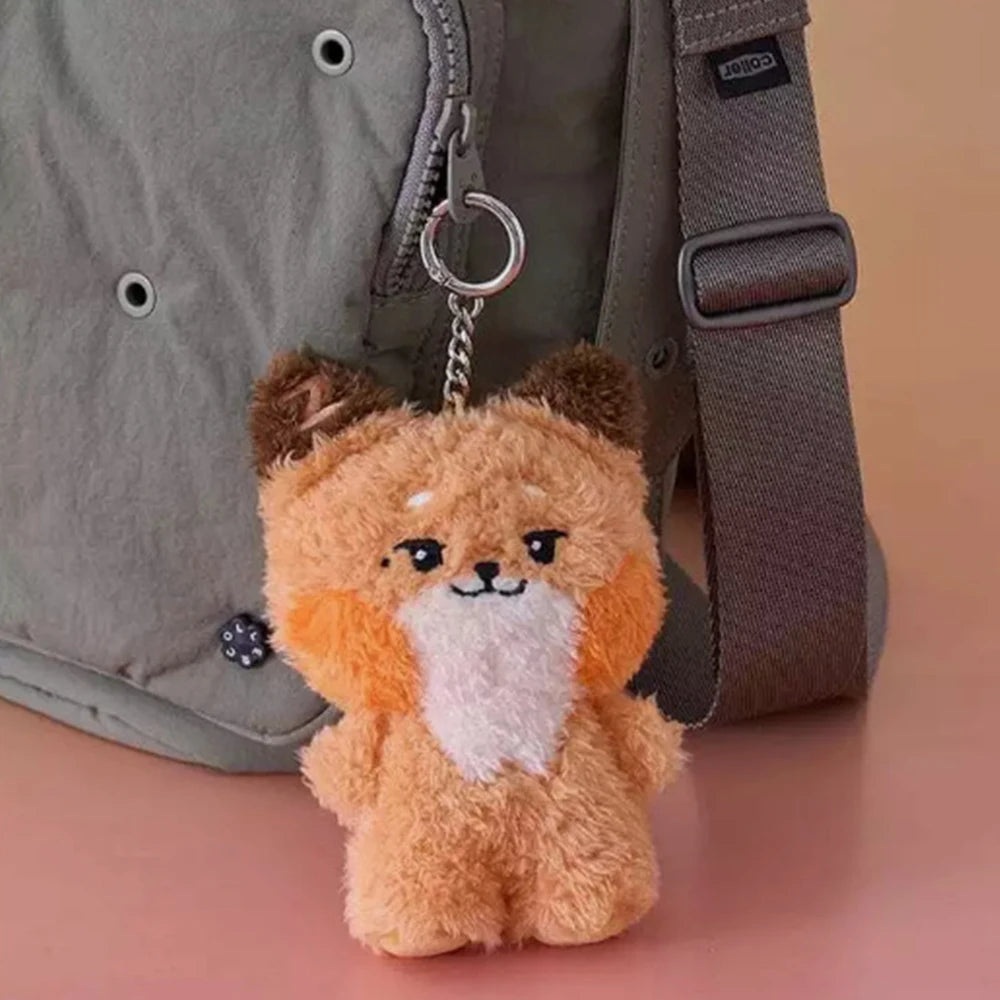 Kpop ZB1 Doll 17CM Filling PP Cotton Soft Short Plush Toy ZERONI Cartoon Cute Dog Cat Rabbit Doll Keychain ZEROBASEONE Fans Gift