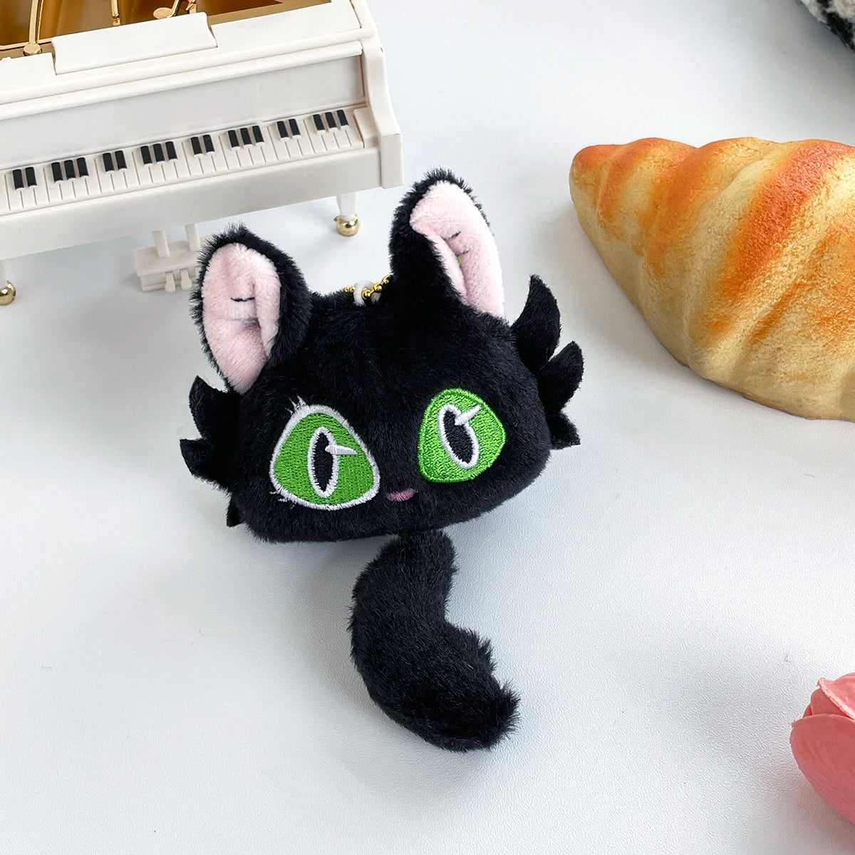 Suzu bud journey plush doll cute kitten keychain minister creative peripheral pendant personalized school bag pendant ornament