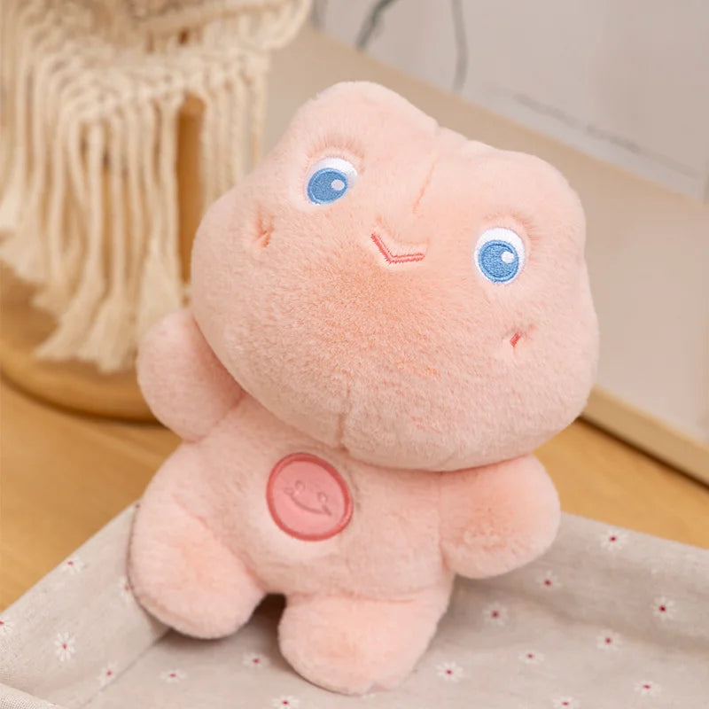 23cm Funny Cute Smile Sweet Candy Toys Pillow Super Soft Stuffed Lovely Animals Plush Colorful Frog Dolls Kawaii Elegant Gift