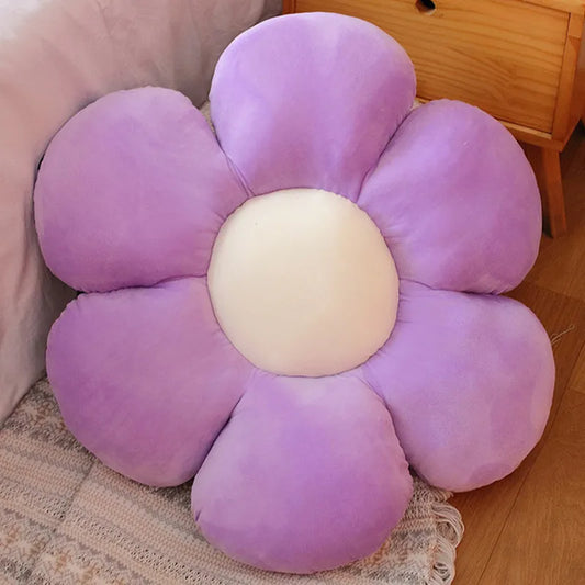 30/50/65cm Lifelike Flower Shaped Mat Plush Toys Baby Girls Children Playmate Cushion Stuffed Soft Plant Flowers Plush Pillow