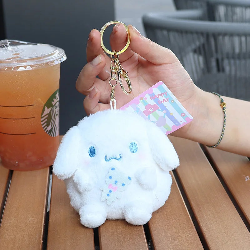 Sanrio Plush Purse Keychain Coin Purse Plush Pendant Stuffed Toy - Plushy Mart