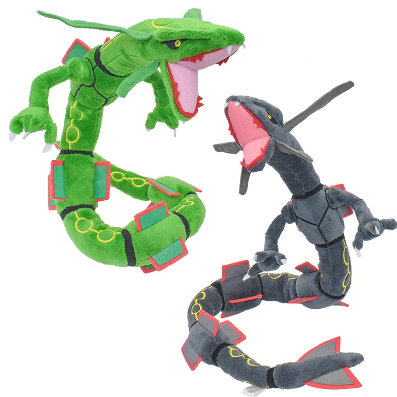 2 Style Pokemon  Shiny Rayquaza Plush Toy Anime All Star Collection Stuff Toys Doll 75CM/29.52INCH