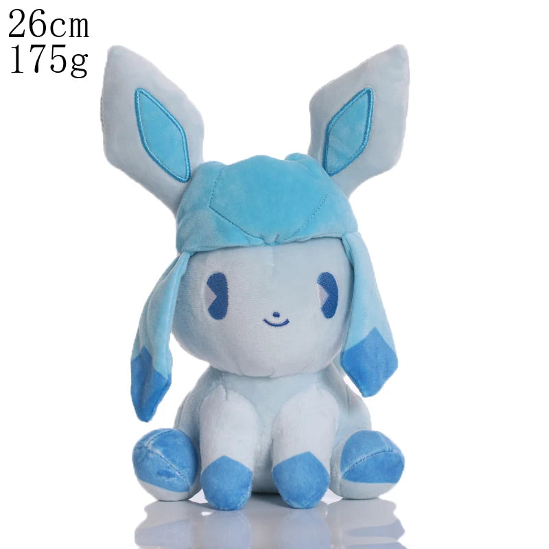 Newest Pokemon 70 Types Elf Plush Pikachu Toys Elekid Lucario Celebi Stuffed Doll Sprigatito Fuecoco Quaxly Plushies Xmas Gifts