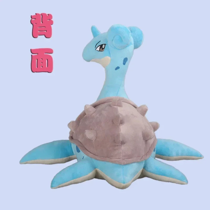 100cm Big Size Pokémon Peluche Anime Lapras Figure Plush Doll Chenglong Plushies Animation Stuffed Animal Pillow