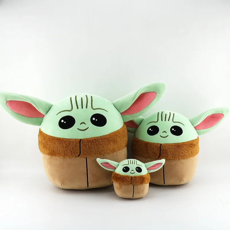 10/22Cm Disney Kawaii Plush Toys Baby Yoda Cartoon Anime Stuffed Toys Figure Doll Kawaii Star Wars Cute Toys for Children Gifts