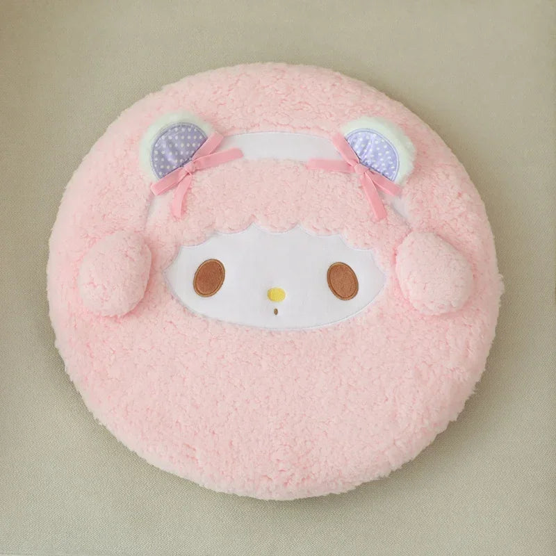 High Quality Memory Foam Sanrio My Melody Seat Cushion Sweet Girl Japanese Style Sitting Cushion Chair Back Cushion Non-slip