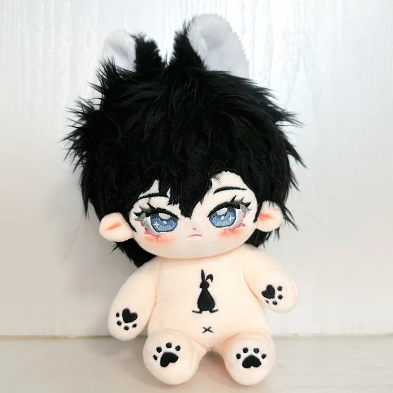 20cm Kawaii Plush Cotton Doll Idol Stuffed Super Star Figure Dolls Twelve Constellations Doll Can Change Clothes Gift