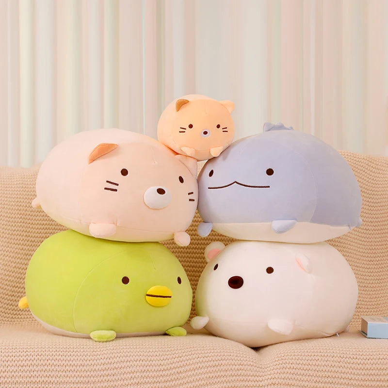 30-90cm Cute Corner Bio Pillow Japanese Animation Sumikko Gurashi Plush Toy Stuffed Soft Valentine Gift for Baby Kids Girl Gifts