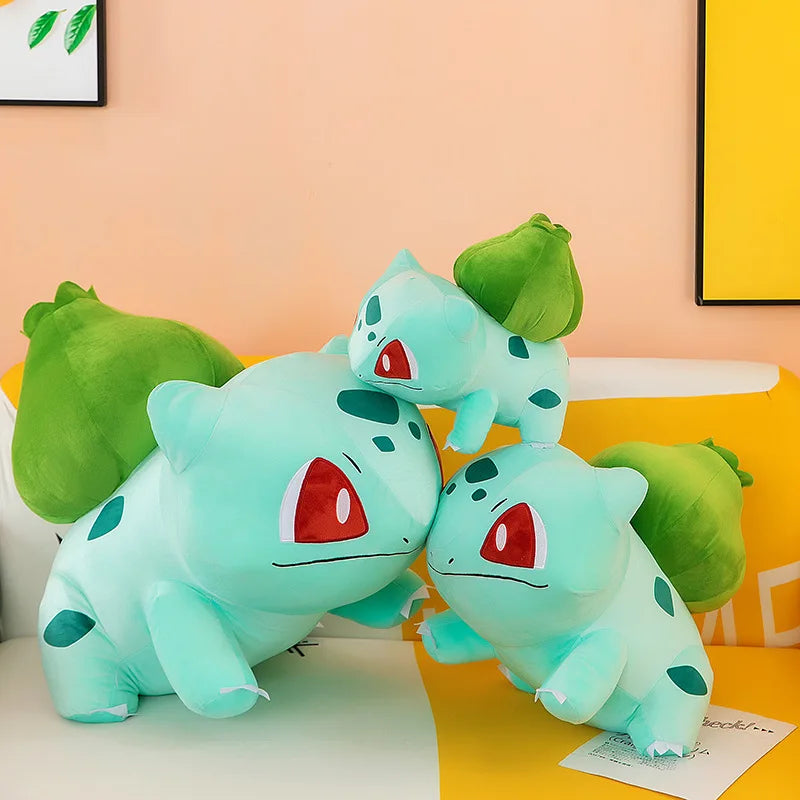 60cm Big Size Anime Bulbasaur Venusaur Plush Toys - Plushy Mart