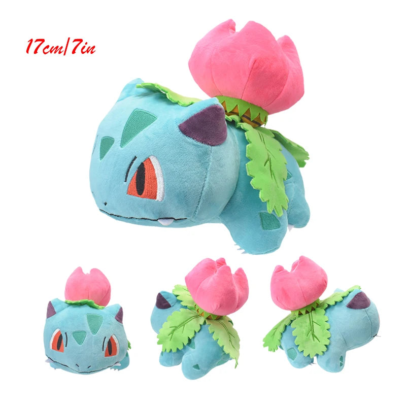 Pekomon Plush Toy Skeledirge Bulbasaur Charmander Gastly Fuecoco Stuffed Sprigatito Dratini Pikachu Peluche Doll Birthday Gifts