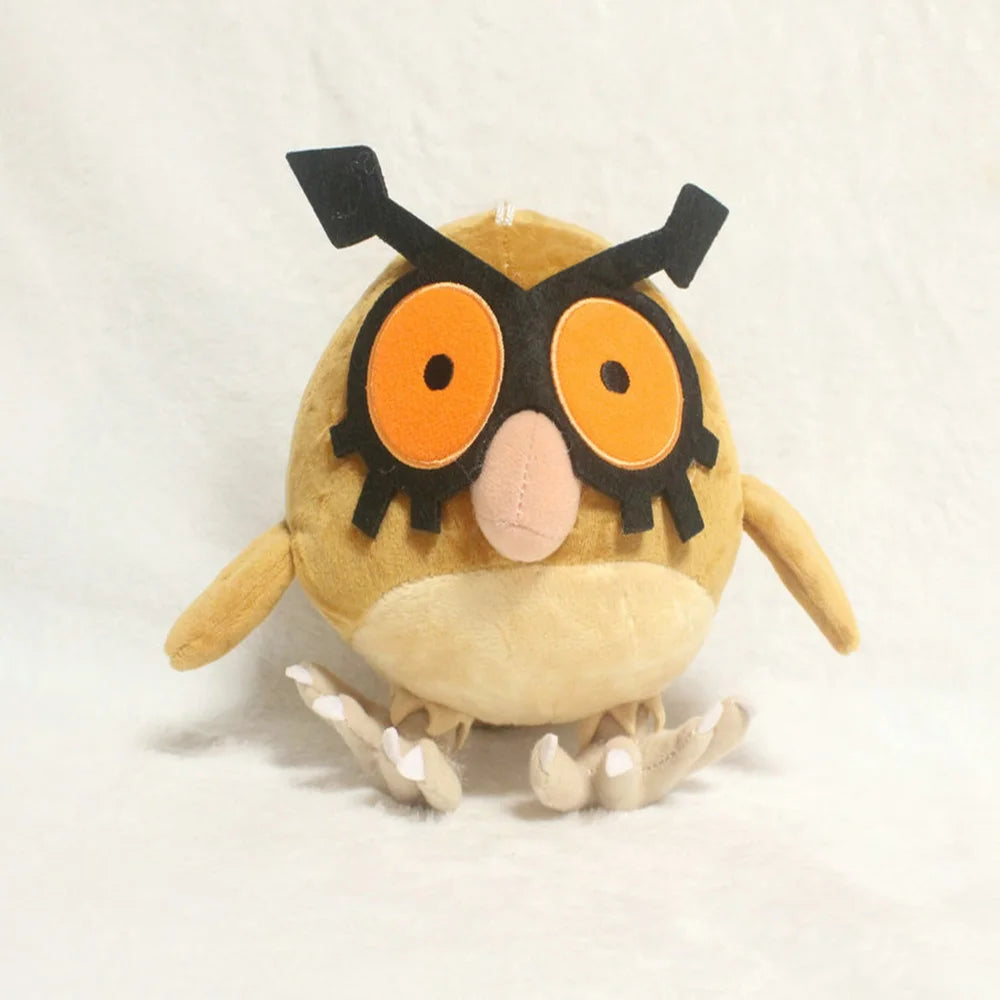 POKEMON 18cm Owl Gugu Plush Doll Pocket Monster Plush Toy Children's Plush Doll Festival Gift Collection Gifts