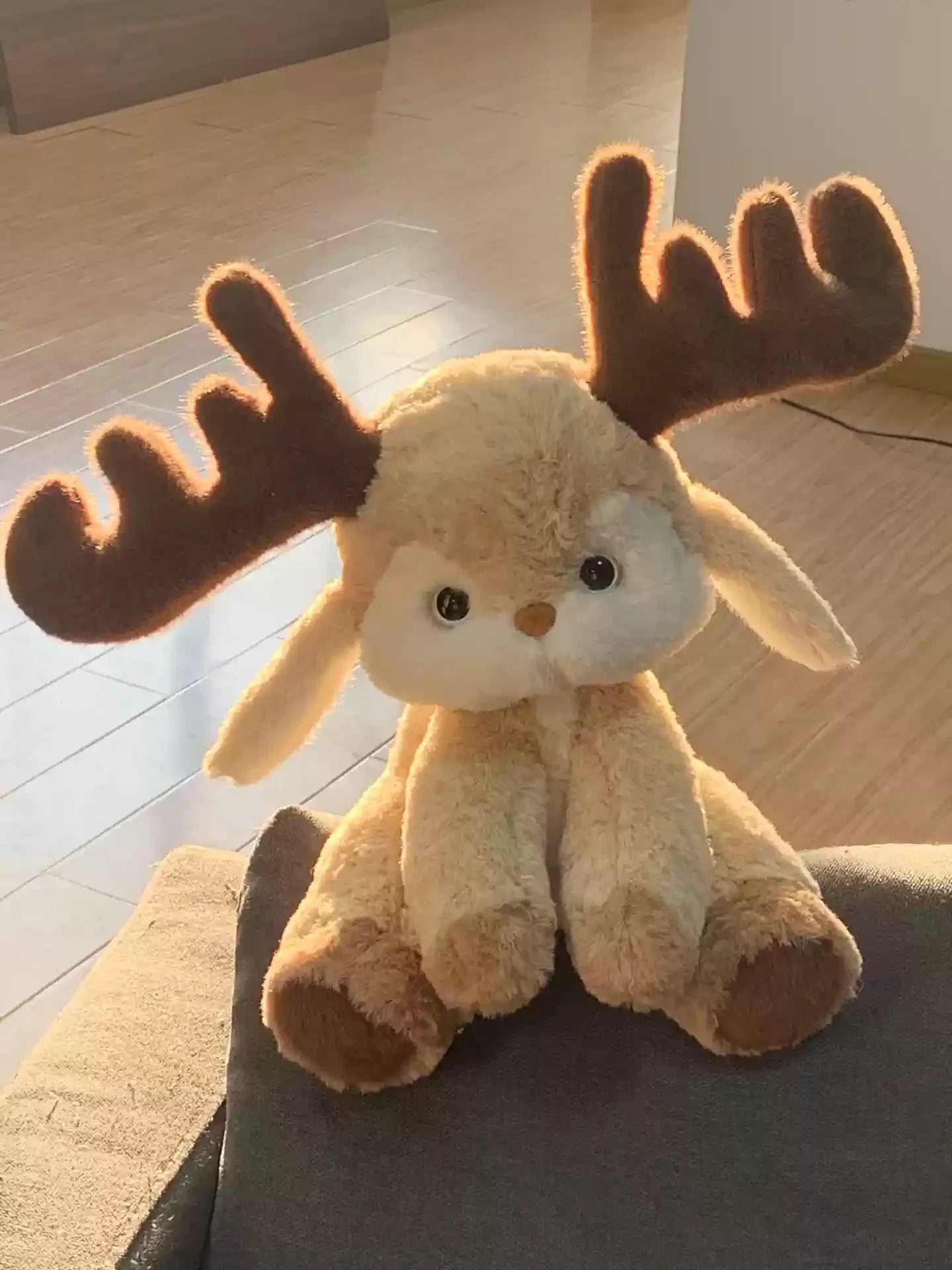 Plush Dolls Cartoon Elk Soft Cute Deer Reindeer Plush Toys Christmas Decoration Hug Pillow Birthday Gifts Birthday Gifts Toys