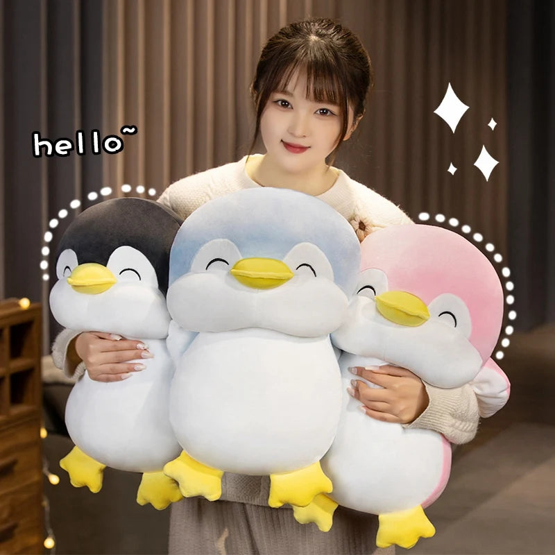 1PC 30cm-55cm Kawaii Penguin Plush Doll Soft Stuffed Cartoon Animal Toy Cute Animal Birthday Christmas Gift for Girlfriend