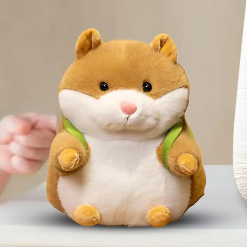 Stuffed Hamster Cute Hamster Plush Doll Cartoon Stuffed Plush Toy Parties Supplies Home Decoration Sleeping Soothing Toys For