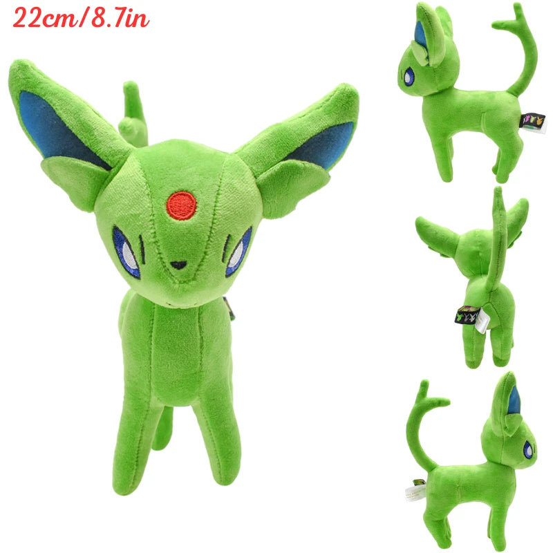 19 Styles Pokemon Plush Toys Eevee Vaporeon Leafeon Umbreon Sylveon Espeon Glaceon Flareon Jolteon Stuffed Animal Peluche Dolls