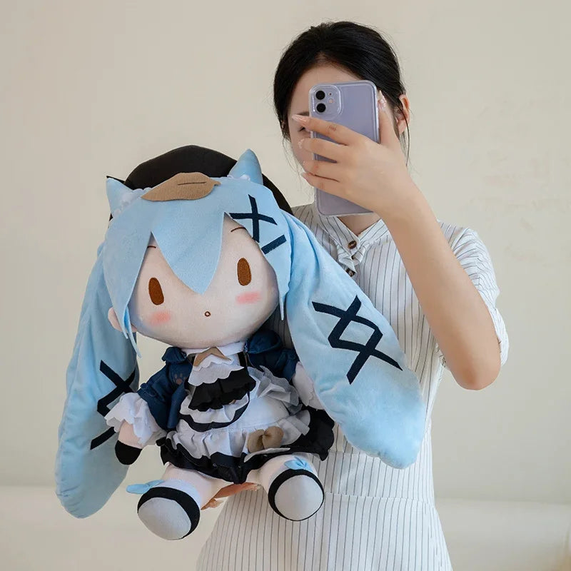 Big Size Preciality Casual Hatsune Miku Plush Toy Cartoon Stuffed Lovely Girl Doll Home Decor Cuddly Plushies Birthday Gift Girl