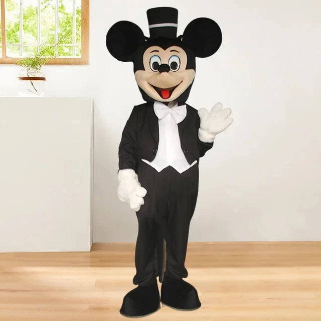 Hot Disney Mickey Minnie Mouse Cartoon Character Costume Stitch Mascot Costume Christmas Party Props Advertising Fancy Dress