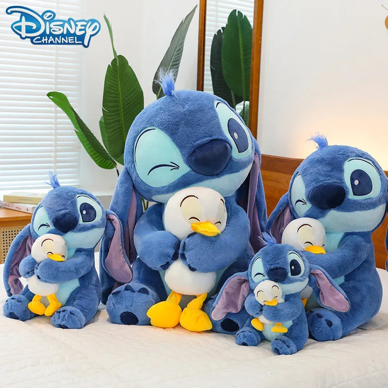 30CM Disney Stitch Plush Doll Toy Anime Figure Lilo & Stitch Stuffed Plush Model Pillow Room Decoration Children's Birthday Gift