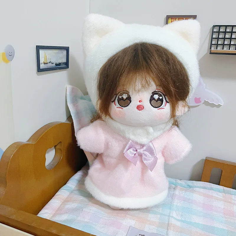 20cm IDol Doll Anime Plush Cotton Dolls with Clothes Cute Stuffed Star Figure Doll Toys Plushies Toys Fans Collection Gifts