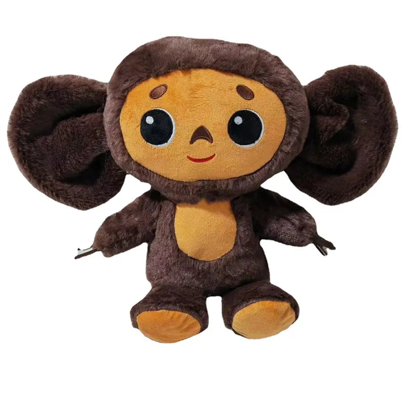 18/23cm  Russia Anime Cheburashka Plush Doll Big Eyes Monkey Чебурашка Stuffed Plushie Toys Lovely Appease Pillow For Kids Gifts