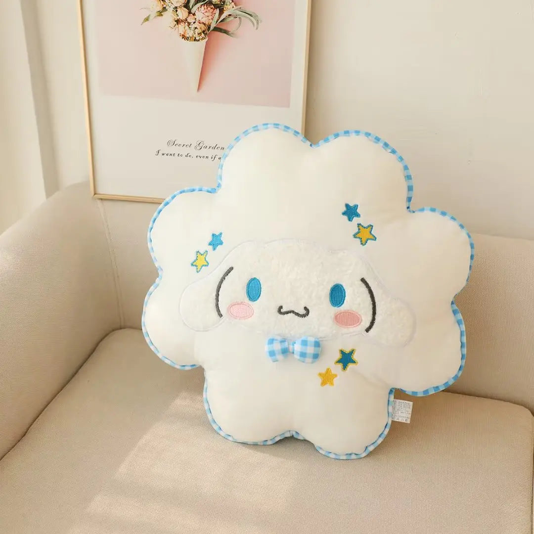 Sanrio My Melody Plush Cushion Cute Cartoon Anime Cinnamoroll Hello Kitty Stuffed Pillow Bithdays Gifts For Girl