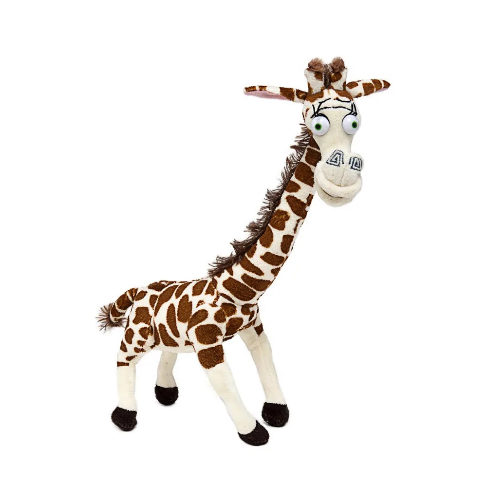 Madagascar Plush Penguin Animals Toys,Lion Alex Zebra Marty Giraffe Melman Hippopotamus Gloria Pelucia Brinquedo Juguete 20-30cm