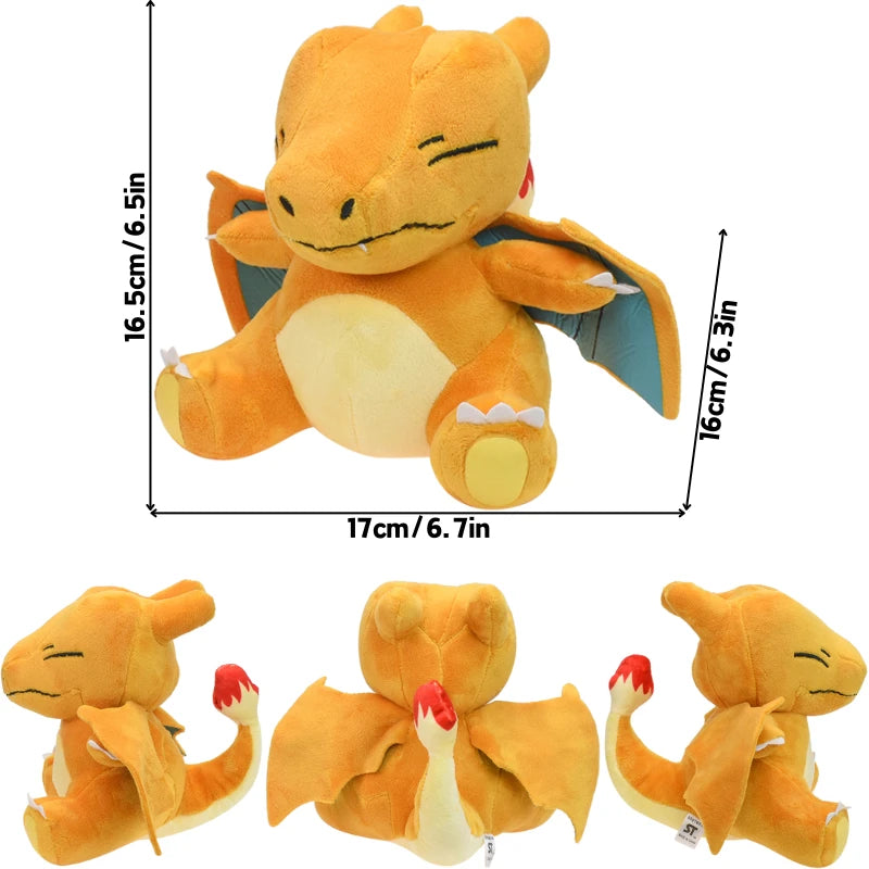 Pokemon Charizard X Y Kawaii Anime Soft Plush Toys Cute Gigantamax Charizard Cool Stuffed Animals Peluche Dolls Birthday Gifts