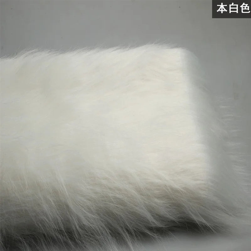 35Colours 12cm Imitation Plush Fur Fabric For DIY Photo Props chair decorative background Plush mat animal toy doll fabric