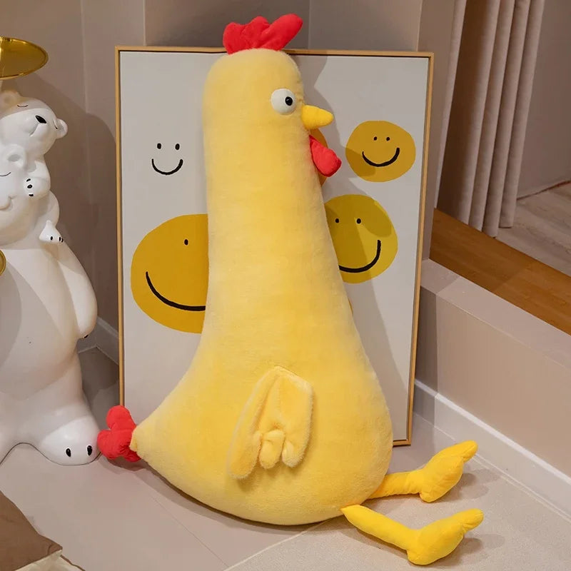 60/90/120CM Cartoon Animals Chicken Plush Toys Soft Stuffed Comfortable Sleeping Toy Plush Pillows