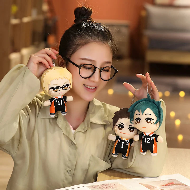 20/30cm Haikyuu Plush Toys Anime Volleyball Soft Stuffed Doll Haikyuu Hinata Shoyo Kageyama Tobio Figure For Kids Boys Gifts