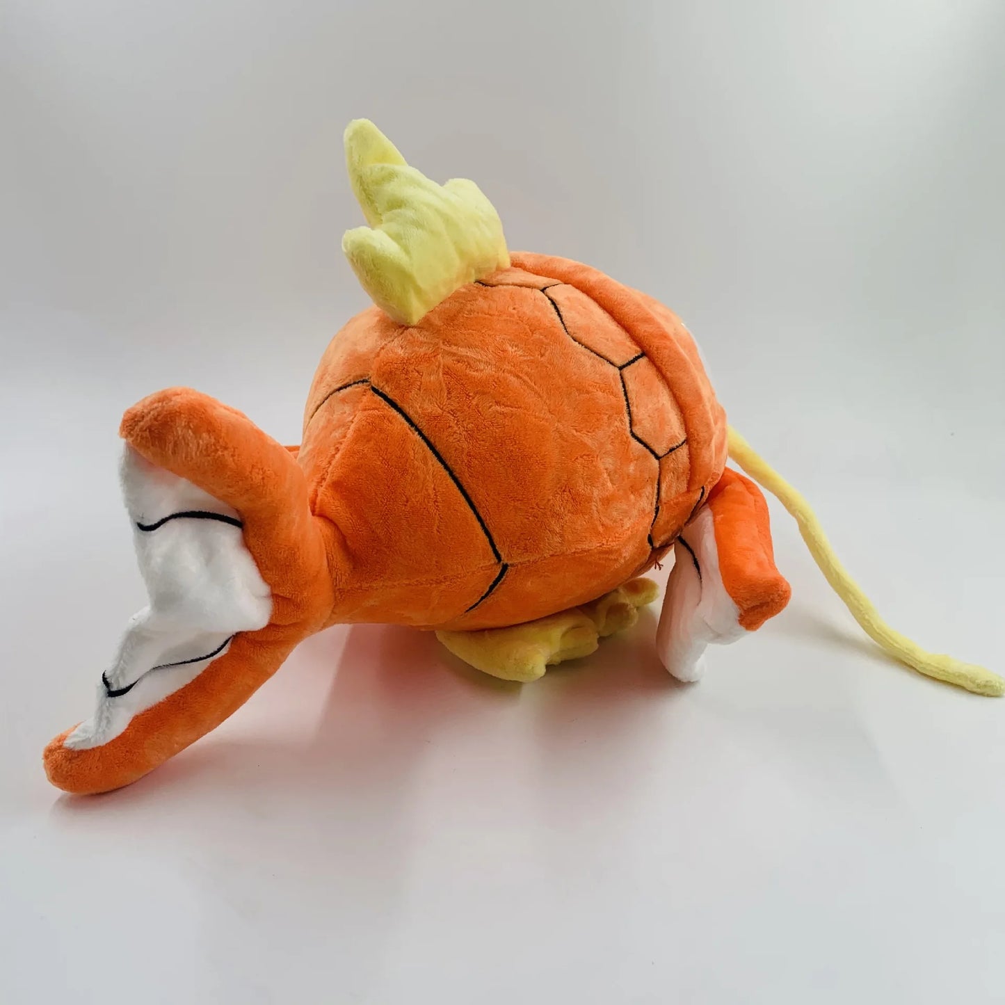 POKEMON 30cm Large Orange Carp King Big Mouth Fish Violent Carp Dragon Juvenile Plush Toy Children's Plush Toy Festival Gift Col