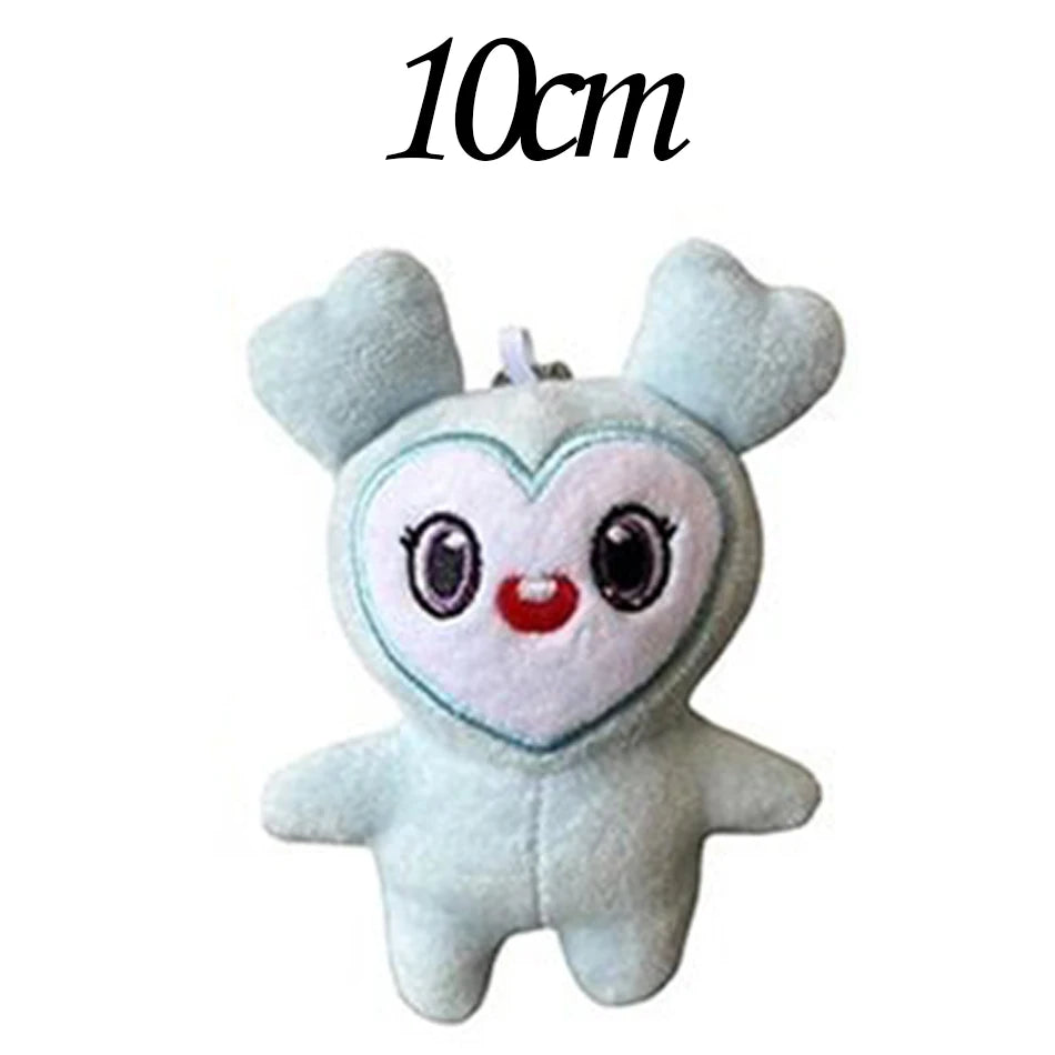 25-10cm lovelys twice Plush Korean Super Star Plush Toys Cartoon Animal TWICE Momo Doll Keychain Children's birthday gifts