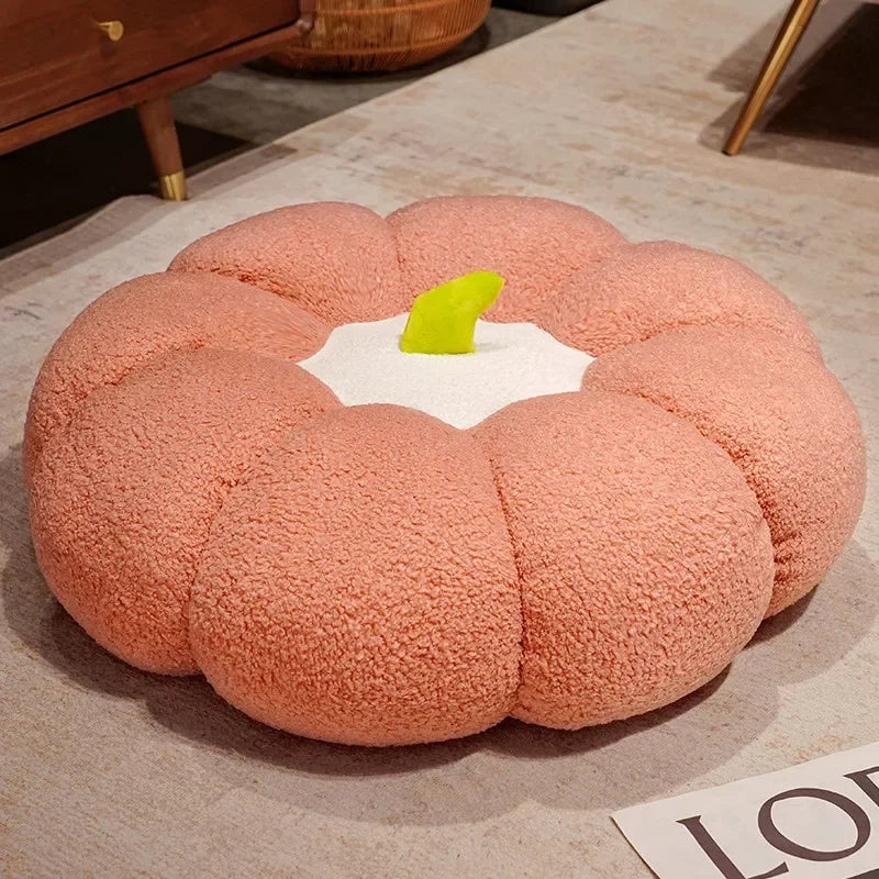 45-70cm Kawaii Ins Plush Plants Pillow Pumpkin Futon Super Soft Fruits Pumpkin Toys Stuffed Cushion Nice Gift