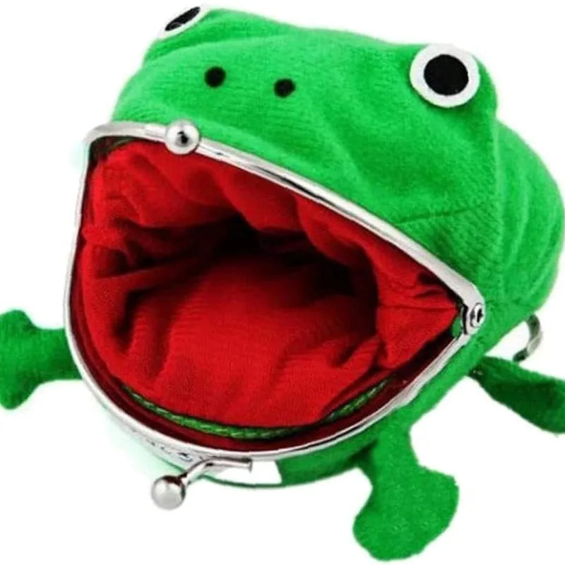 Plush Frog Coin Wallet Anime Ninja Wallet Halloween Role Playing Ninja Theme Party Gift