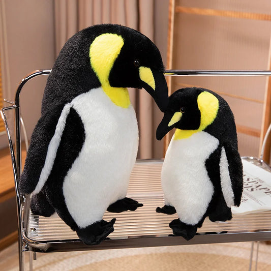 Simulation Penguin Plush Toy Soft Plushie Stuffed Animal Realistic Penguin Cute Doll Pillow Room Decoration Kids Birthday Gifts