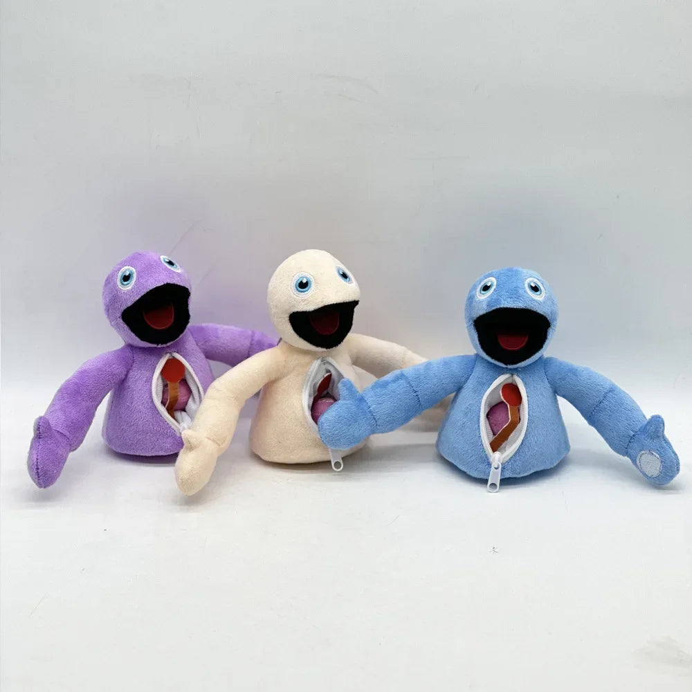 Yeeps: Hide And Seek Plush Dolls Pink Blue Purple Plush Cute Plush Statue Doll Collection Room Decoration Toy Christmas Gifts